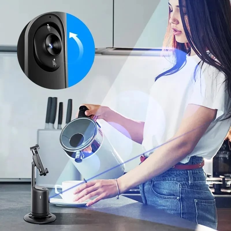 AI Face Tracking Gimbal Stabilizer